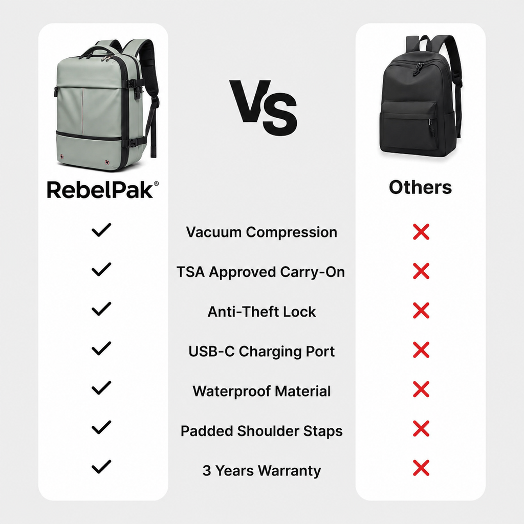 RebelPak 40l Under Seat (Ryanair/ Easyjet)